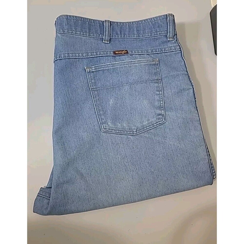 Wrangler Straight Leg Mens Jeans Lightweight 46x29 - Picture 10 of 14